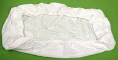Kaarsgaren Nepropustné prostěradlo 80x160cm bílé froté bavlna