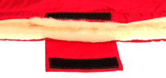 Kaarsgaren Merino rukávník červený z ovčí vlny