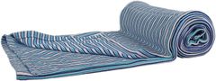 Kaarsgaren Bambusová deka modré proužky oboulíc