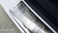 Avisa Ochranná lišta hrany kufru VW Transporter T6 2015-2021 (matná, křídlové dveře, krátká, 116cm)
