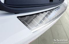 Avisa Ochranná lišta hrany kufru VW Transporter T6 2015-2021 (matná, křídlové dveře, krátká, 116cm)