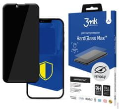 3MK Tvrzené sklo HardGlass MAX Privacy pro Apple iPhone 13 Pro Max, černá
