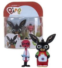 Bing sada 2 figurek králíků Bing a Doktorka Molly. 