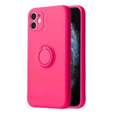 Vennus Kryt s prstýnkem pro Iphone 13 růžový