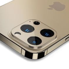 Spigen 2 x KUSY Spigen Optik.TR ochrana 9H na celý fotoaparát iPhone 13 Pro 6.1" / iPhone 13 Pro MAX 6.7" Gold