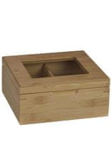 Andrea House , Bambusová krabička na čaj (4 přihrádky)