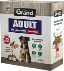 GRAND Deluxe Adult Mini Granule hovězí 11 kg