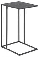 Design Scandinavia Odkládací stolek Infinity, 63 cm, černá