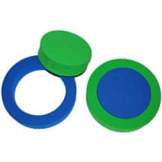 Tutee Pěnový kroužek 2ks (zelená, modrá)