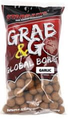 Starbaits Boilie Grab & Go Global Garlic (česnek) - balení 10 kg