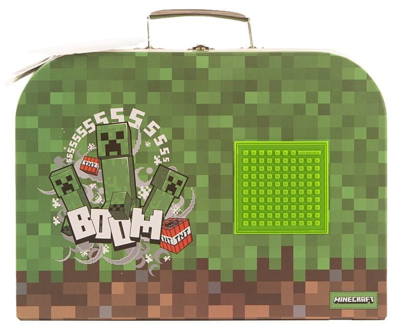 Pixie Crew Minecraft sada kufřík, náramek, přívěšek, pixely - zánovní