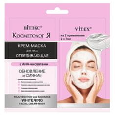 Vitex-belita KOSMETOLOGIE - Krémová Bělicí Maska "Regenerace a Rozjasnění" (2x7ml)