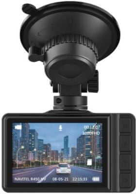  autokamera navitel r450 nv ips displej snímač s nočným videním 4vrstvové sklo šošovky usb rozhranie full hd rozlíšenie videa 
