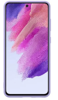 Levně Samsung S21 FE Silikonový zadní kryt EF-PG990TVEGWW, fialová