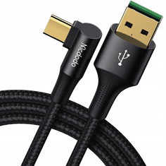 Mcdodo Telefonní kabel Mcdodo, USB - USB typ C, 1,8 m černý CA-1221