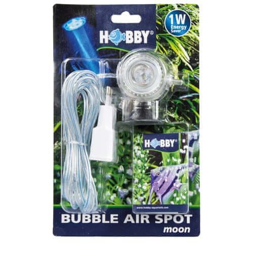 HOBBY aquaristic HOBBY Bubble Air Spot moon okysličování s modrým LED osvětlením