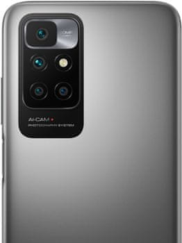 Xiaomi Redmi 10 2022, štvornásobný fotoaparát, vysoké rozlíšenie, makro, hĺbkový objektív, dlhá výdrž batérie, veľkokapacitné batérie, rýchlonabíjanie, káblové nabíjanie, Gorilla Glass 3 tvrdené sklo, výkonný procesor LTE 4G makro hĺbkový širokouhlý objektív fotoaparát 50Mpx vysokopixelový snímač dátové pripojenie rýchly internet Bluetooth 5.1 AI odomykanie tvárou čítačka odtlačku prstov vysokový výkon, trojnásobný fotoaparát, štyri objektívy makro objektív hĺbka ostrosti režim fotoaparátu nočný režim portrétny režim