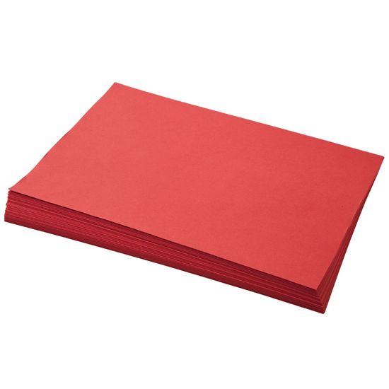 Comix Barevné papíry A4, 80g 100 listů, červená C6084