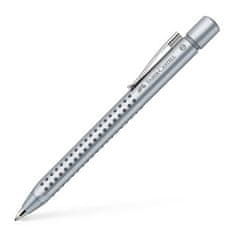 Faber-Castell Kuličkové pero "Grip-2011", stříbrná, 0,5 mm, stiskací mechanismus
