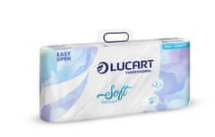 Lucart Professional Toaletní papír "Soft", bílá, dvouvrstvý, malé role, 10 rolí