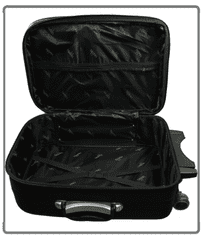 RGL Cestovní kufr palubní R31 s rozšířením,malý 27L, černý