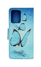 TopQ Pouzdro Realme 9 Pro knížkové Modří motýlci 71481