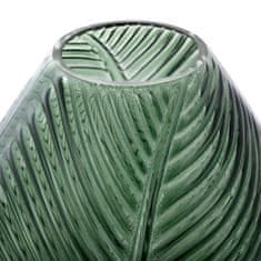 AmeliaHome Váza Terrassa I lahvově zelená, velikost 28x30