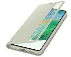 Samsung S21 FE Flipové pouzdro Clear View EF-ZG990CMEGEE, zelená