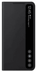 Samsung S21 FE Flipové pouzdro Clear View EF-ZG990CBEGEE, šedá
