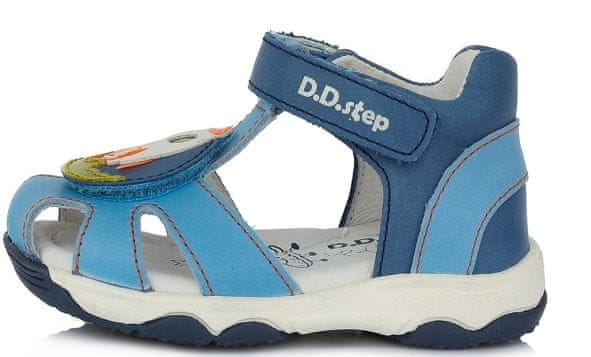 D-D-step chlapecké sandály JAC64-135 modrá 20