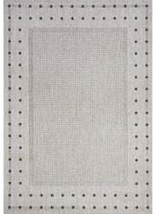 Spoltex Kusový koberec Floorlux 20329 60x110cm silver-black