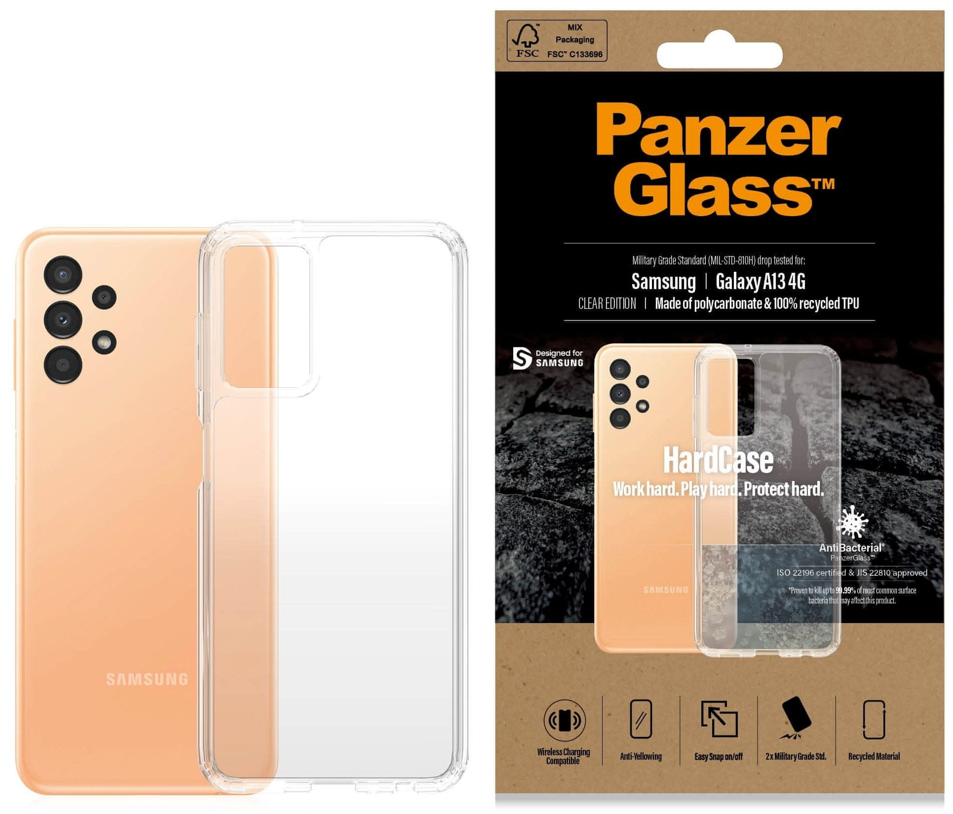 PanzerGlass HardCase Samsung A13 4G 0387
