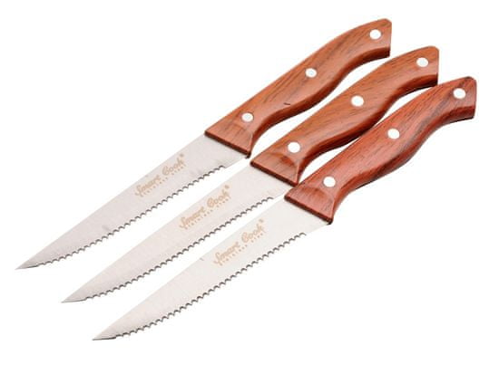 Smartcook Nože na steaky 3ks