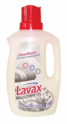 Druchema Lavax prací prostředek s lanolinem Black 1l [2 ks]