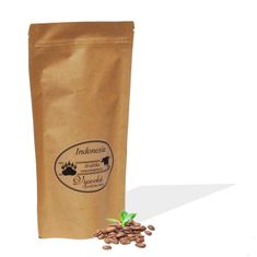 Kafujeme INDONESIA Sumatra Honey Grade 1 - zrnková káva Arabica, zrnková, 1000 g