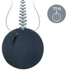 Leitz Gymnastický míč na sezení "Ergo Cosy", šedá, 65 cm, 52790089