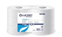 Lucart Professional Toaletní papír "Strong", bílý, 200 m, průměr 23 cm, 2 vrstvý, 812216