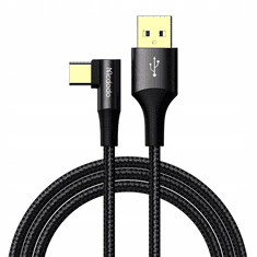 Mcdodo USB telefonní kabel Mcdodo - USB typ C 1,2 m černý CA-1220