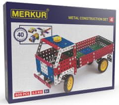 Merkur Stavebnice 4 40 modelů 602ks