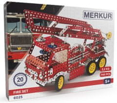 Merkur Stavebnice Fire Set, 740 dílů, 20 modelů