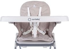 Sun Baby Jídelní židlička Sunbaby CUBBY B03.009. Barva: Beige B03.009.1.1