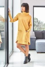BeWear Dámské mini šaty Mandurah B089 žlutá L