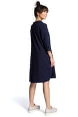 BeWear Dámské mini šaty Willibrord B070 tmavě modrá L