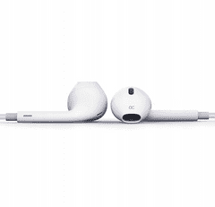Mcdodo Bílá sluchátka do uší HP-6070 Mcdodo USB Type-C HP-6070
