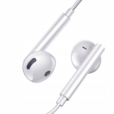 Mcdodo Univerzální drátová sluchátka s 3,5mm jack mikrofonem Mcdodo bílá HP-6080