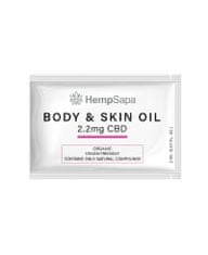 HempSapa® Prémiový CBD tělový a pleťový olej