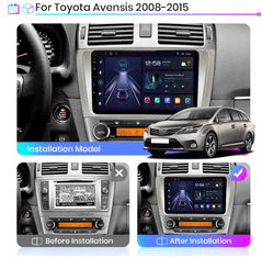 Junsun 2din Autorádio pro Toyota Avensis 2008-2015 Android s GPS navigací, WIFI, USB, Bluetooth, Android rádio Toyota Avensis 2008-2015 