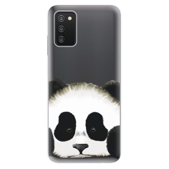iSaprio Silikonové pouzdro - Sad Panda pro Samsung Galaxy A03s