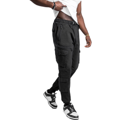 VENUM Cargo pánské kalhoty - černé - Barva: BLACK, Velikost: L