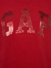 Gap Dětské tričko organic logo flitry XXL